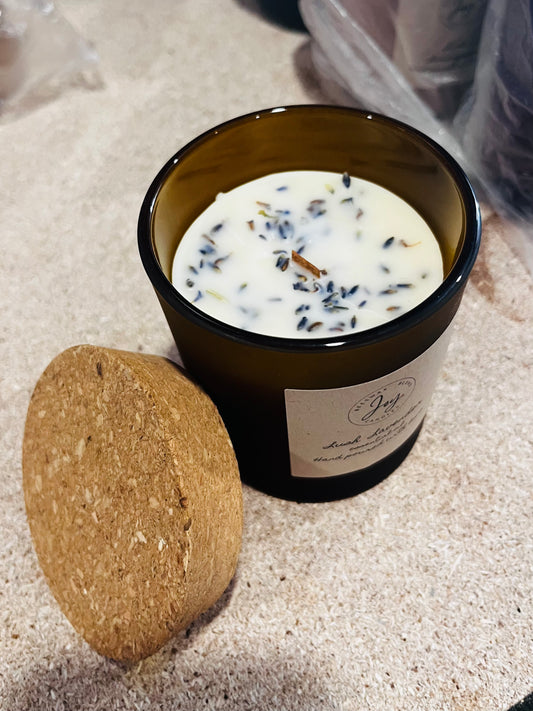 NEW 7oz  Lush Lavender Essential Oil w/ dried lavender